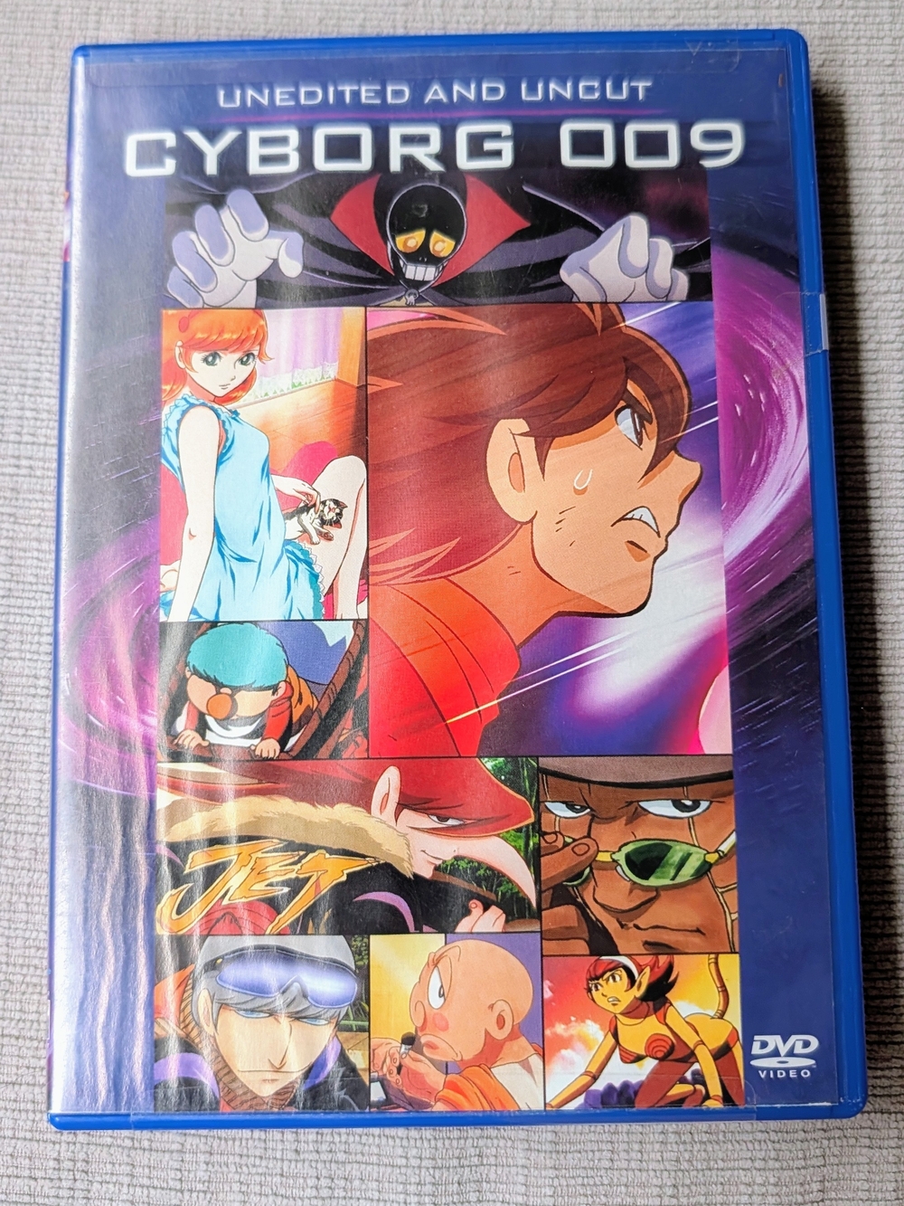 Cyborg 009 Unedited and Uncut DVD Movie